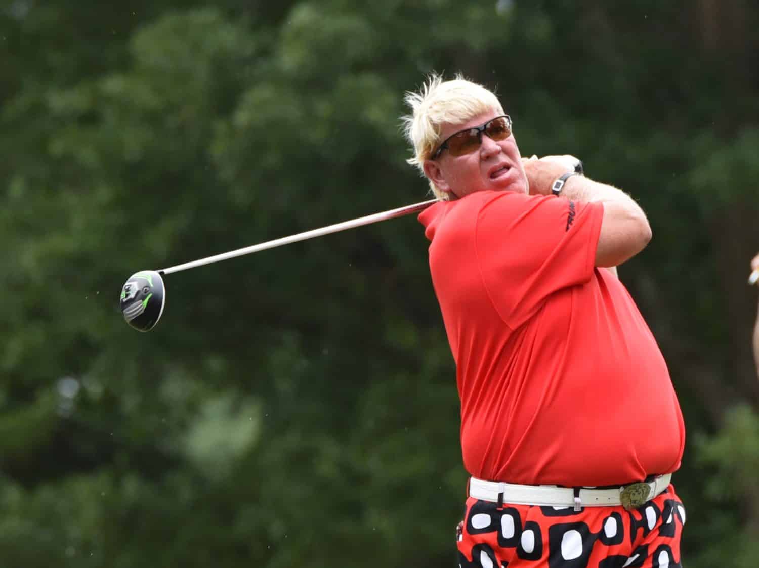 The 58-year old son of father (?) and mother(?) John Daly in 2024 photo. John Daly earned a  million dollar salary - leaving the net worth at  million in 2024