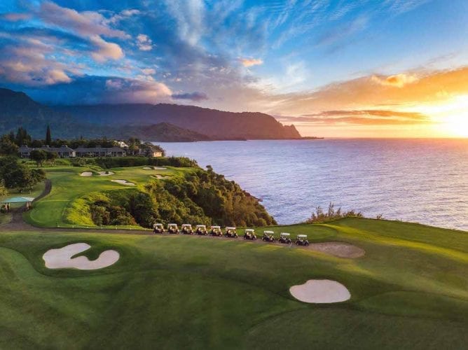 best island to visit in hawaii for golf