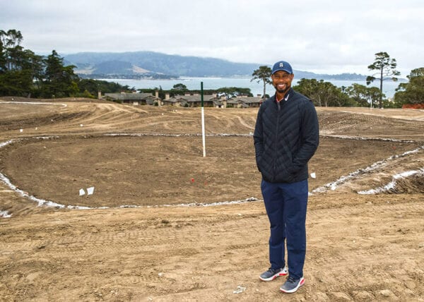pebble beach hole 6 tiger woods