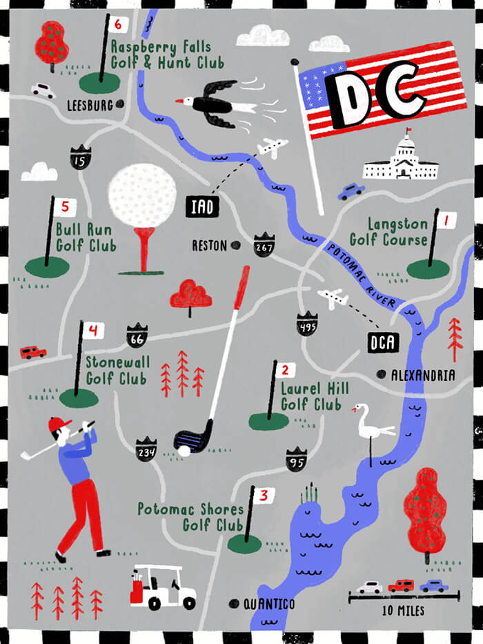 A Golf Trip Around Washington, D.C. LINKS Magazine