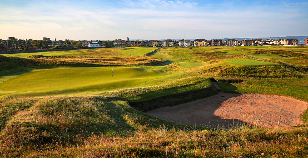 Great Holes of the British Isles 8th Royal Troon Postage Stamp