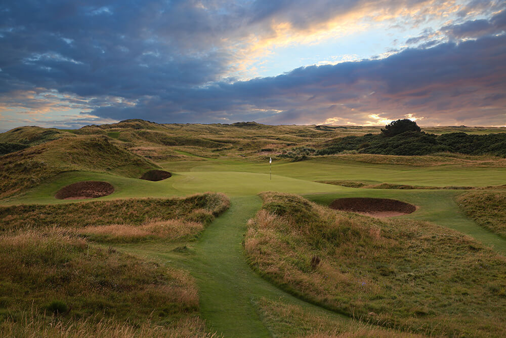 Great Holes of the British Isles 8th Royal Troon Postage Stamp