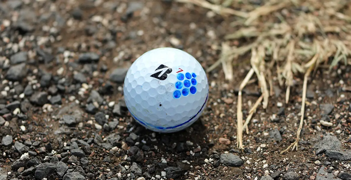 draw golf ball