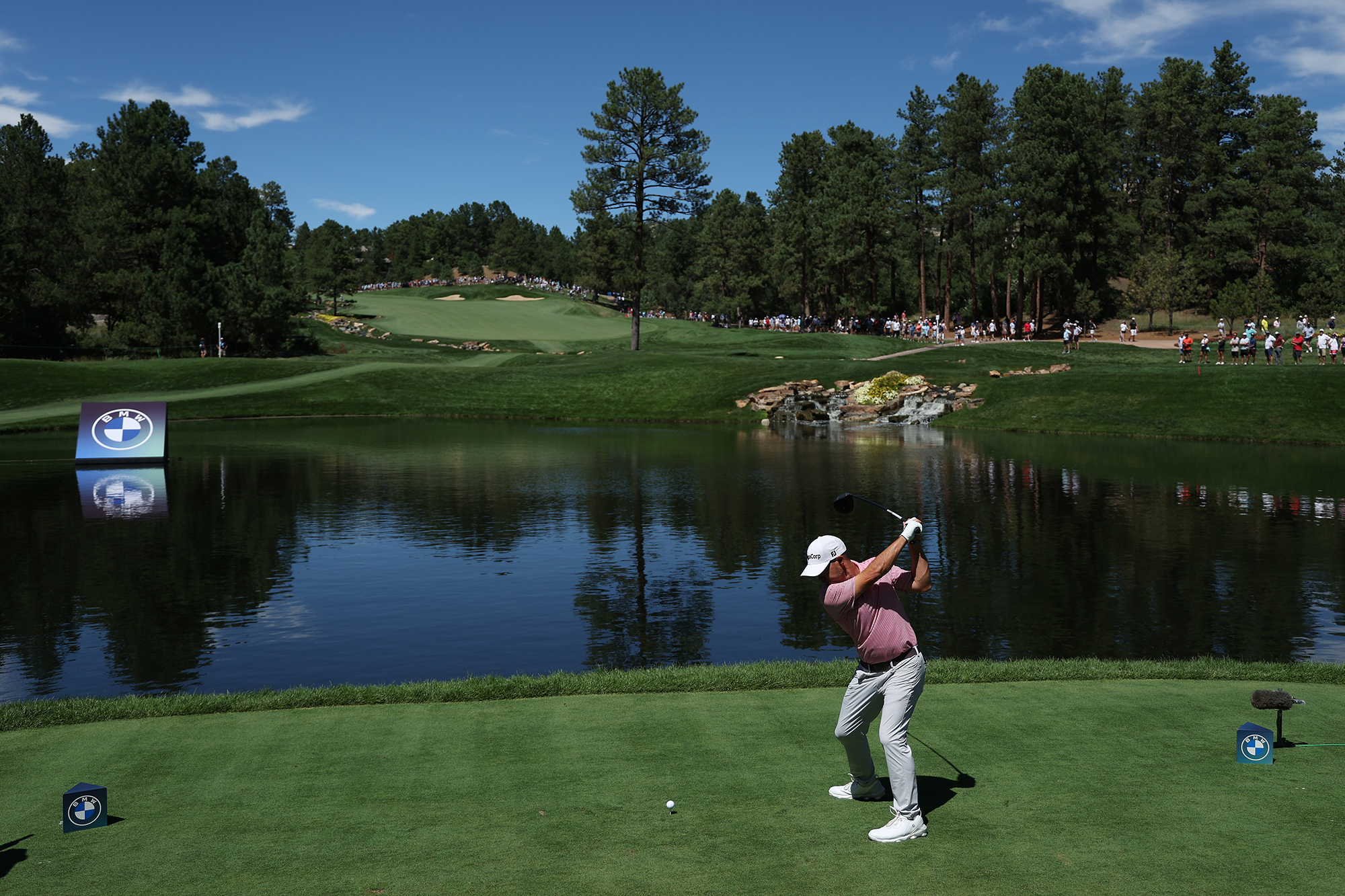 castle pines mountain golf courses
