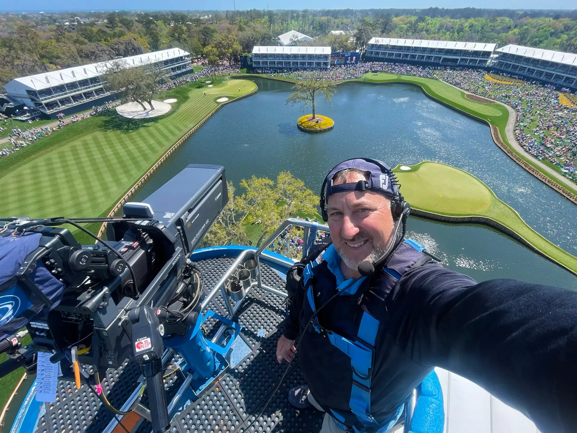 darren wargo golf cameraman